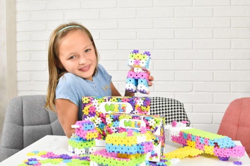 Meli Basic Pink 50 blokov pre predškolákov + KARTY