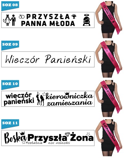 SVADOBNÝ SASH DARČEK PRE BAKALÁRSKU PARTY
