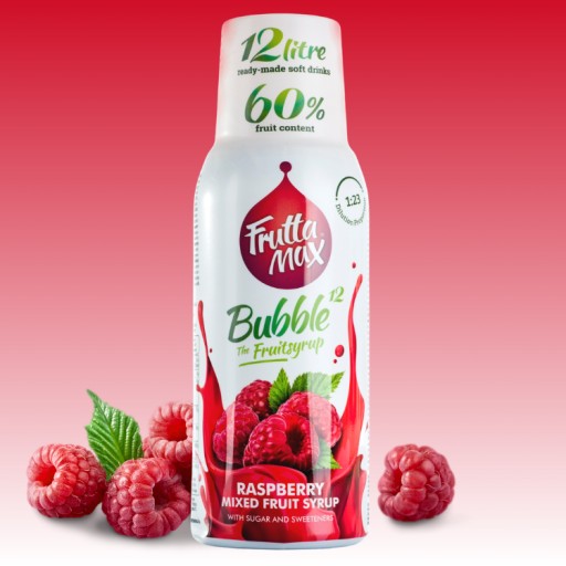 Fruttamax vodný sirupový koncentrát 500 ml MALINA