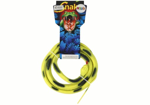Umelá guma Coral Snake Yellow s PVC záplatami