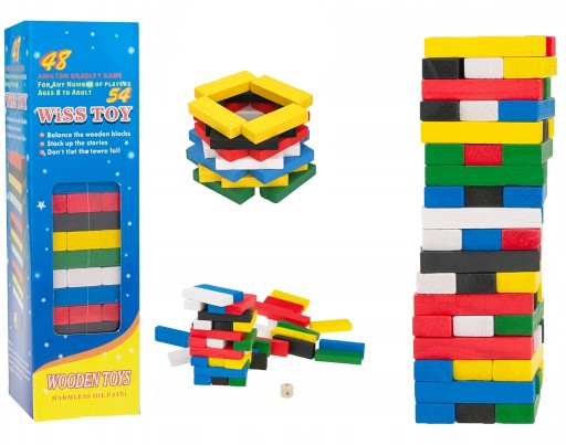 DREVENÉ PUZZLE ZRUČNOSTNÁ HRA DREVENÉ BLOKY