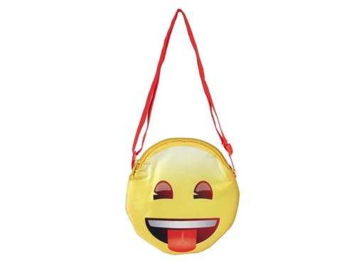 ŠKOLSKÉ TAŠKA NA RAMENO PRE DIEŤA, TAŠKA EMOJI MESSAGE