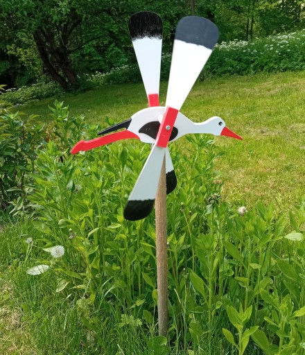 Záhradná palica na veterný mlyn 52 cm