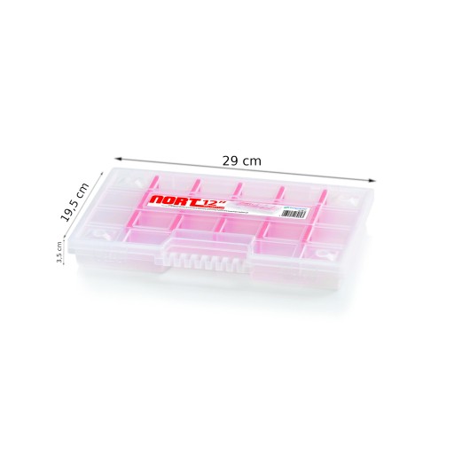 Organizérový box s priehradkami 29 x 19,5 x 3,5 cm