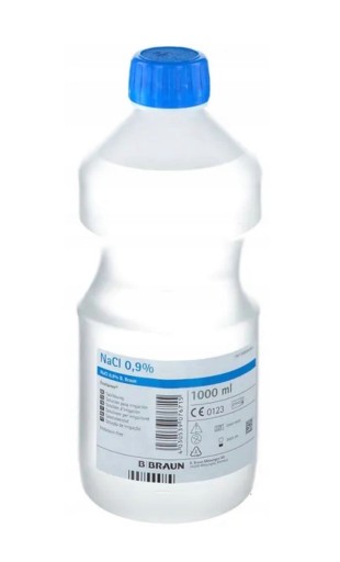 Fyziologický roztok NaCl 0,9% BRAUN 1000ml Natrium Chloratum ECOTAINER 1l