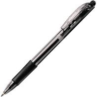 Pentel BK417 výsuvné guľôčkové pero, čierne, 10 ks
