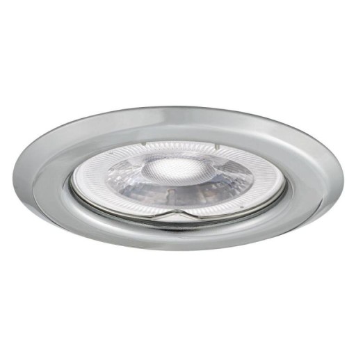 Pevné bodové svietidlo ARGUS II CT-2114-C Gx5.3/GU10 10W IP20 chróm 37152