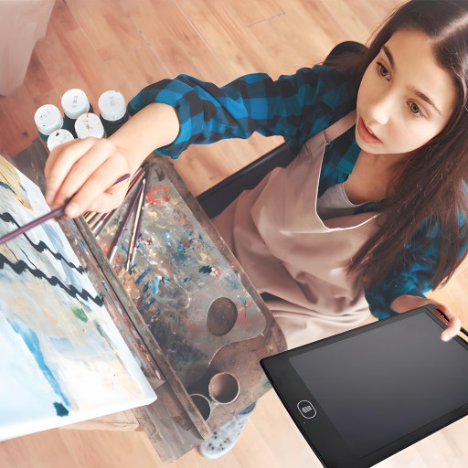 KRESLENIE A PÍSANIE GRAFICKÝM TABLETOM 8,5'' DOTYL PRE DETI