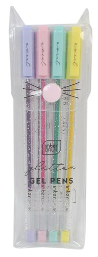 GÉLOVÉ PERÁ SLADKÉ BEBE GLITTER 4 KS.