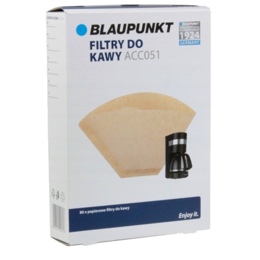 BLAUPUNKT ACC051 papierové filtre pre CMD401 80 kusov veľkosť 4 UNIVERZÁL