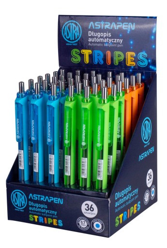 Astra Astrapen Stripes gélové pero, modré