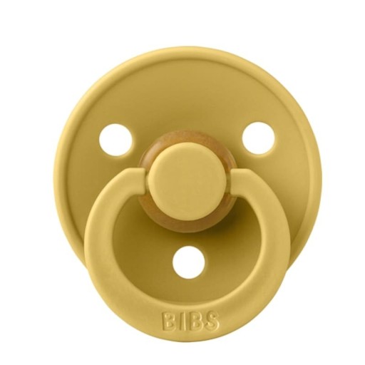 BIBS retro ukľudňujúci cumlík okrúhly 0+ HEVEA RUBBER