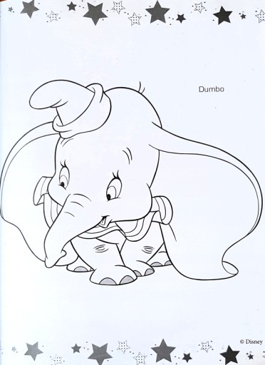 DISNEY Omaľovánka VEĽKÁ! XXL A4 HRDINOVIA WALT DISNEY + NÁLEPKY!