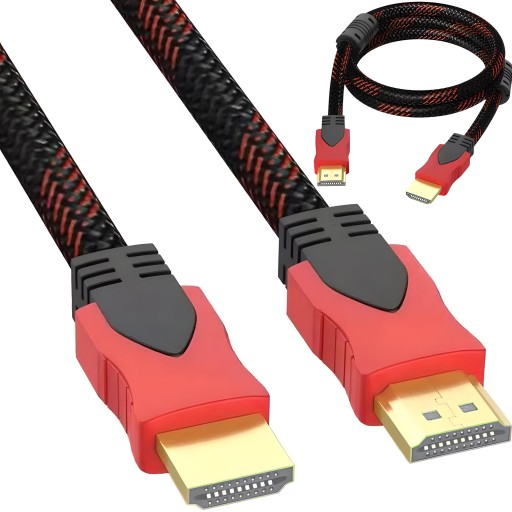 KÁBL HDMI FULL HD UHD 4K 3D VYSOKORYCHLOSTNÝ KÁBEL 3 METRE