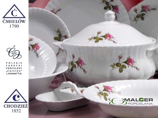 B026 OMÁČKA 14 cm IWONA CHODZIEŻ PORCELÁN MALČER