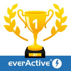 everActive LR6 AA PRO alkalické batérie 4 ks.