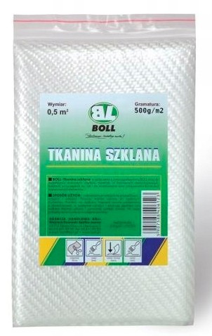 SKLENENÁ PODLOŽKA SKLENENÁ LÁTKA 500G/M 0,5M KS BOLL