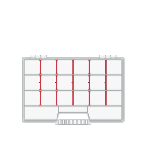 Organizér na náradie 290mm x 195mm - priehľadný (KNO30204T) Kistenberg