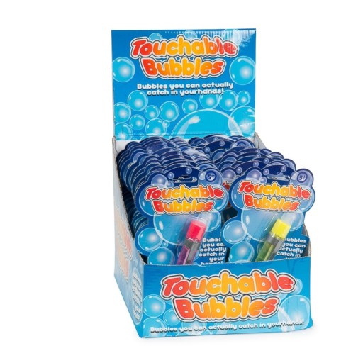 Magické dotykové mydlové bubliny