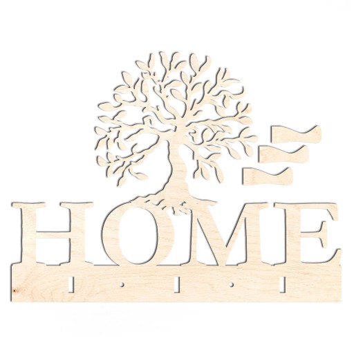 Vešiak na kľúče Tree of Life HOME nábytok, 4mm preglejka