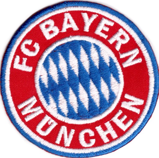 Vyšívaná termo lepiaca náplasť BAYERN MUNICH