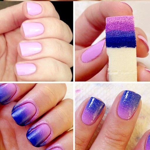 OMBRE SPONGE baby boomer HYBRID MAKEUP latexové hubky 10 KS