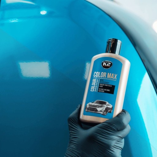 K2 COLOR MAX 250ml BLUE Farbiaci vosk