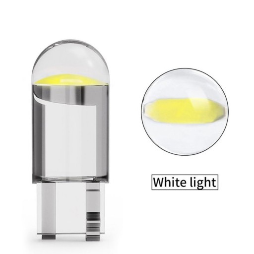 W5W LED žiarovka T10 12V farby 150lm Červená