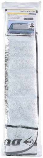 Opaľovací krém MAT WINDOW VISOR do auta 130x60 cm hliníkový DUNLOP