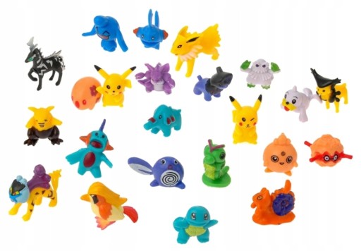POKEMON GO FÓRKY SADA 24 POKEMONOVÝCH figúrok