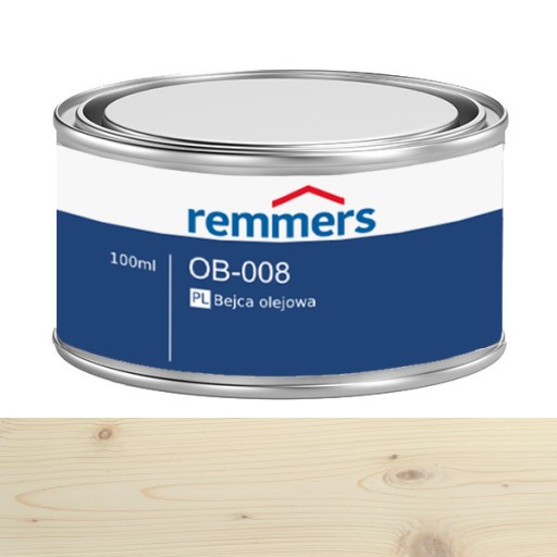 Remmers OB-008 0,1L Olejová lazúra HWS-112 Biela