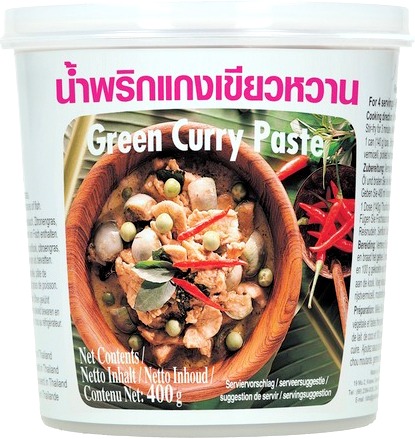 Thajská zelená kari pasta 400g Lobo Green Spicy