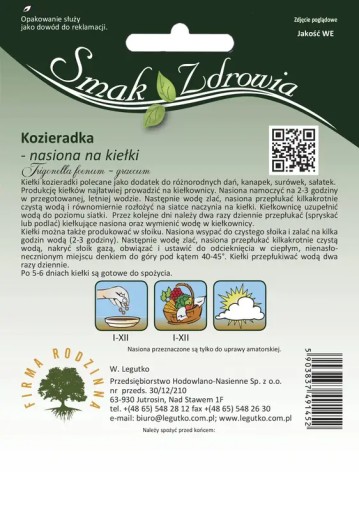 Semená senovky gréckej 20g - Semená - W. Legutko