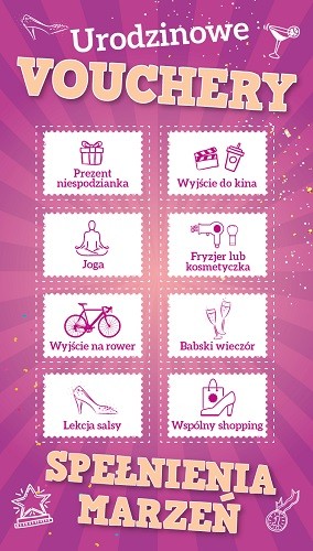 Narodeninová darčeková karta s kupónmi joke GIFTB45