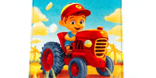 Osuška do škôlky 30x50 Zvieratá farmársky traktor malý farmár