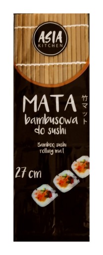 Bambusová podložka na sushi 27 cm x 27 cm