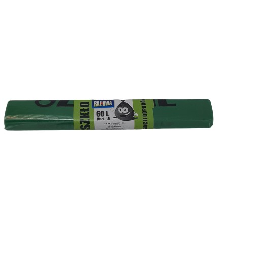 Vrecia na triedenie, papier, plast, sklo, 60L, 30 ks
