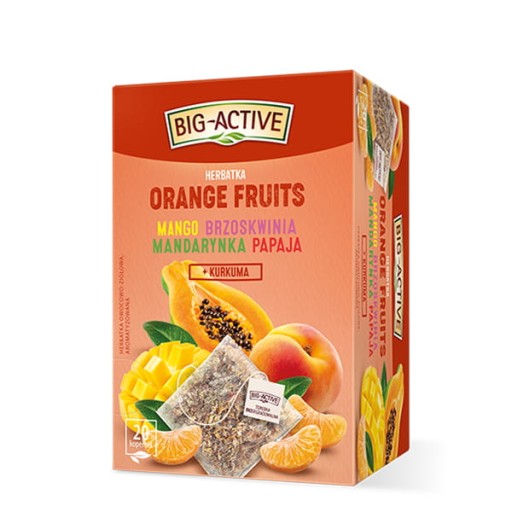 Ovocný čaj Big-Active Orange Fruits ex20