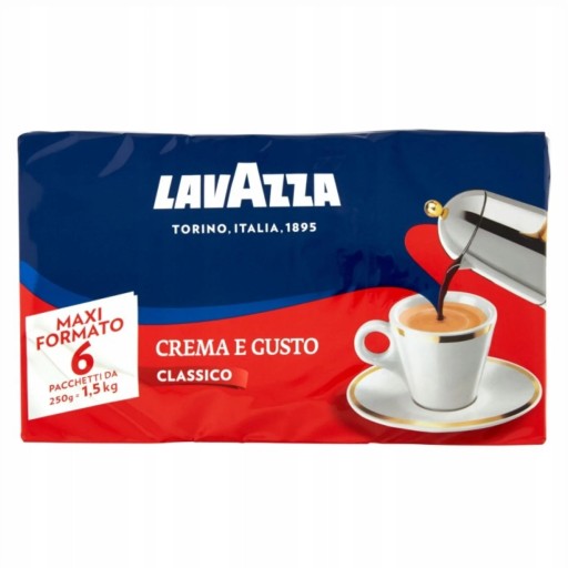 Lavazza Crema E Gusto Forte mletá káva 1x250g
