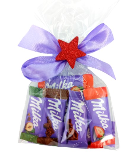 Súprava Balenie čokolád Milka Naps 10ks darček pre Mikuláša