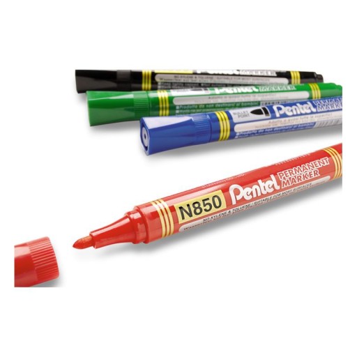 PENTEL N850 PERMANENTNÝ ZNAČOVAČ OKRUH ZELENÝ