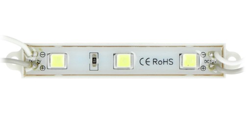 LED modul 3x3528 SMD DC12V vodotesná reklama TEPLÁ / STUDENÁ