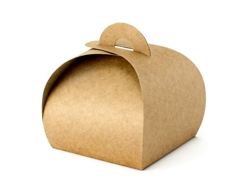 Ďakovné boxy pre hostí - kraft, 10 ks
