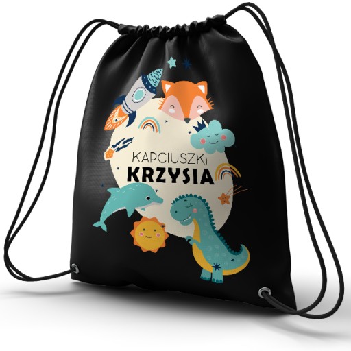Taška do škôlky, školy, škôlky, batoh na topánky S MENOM DIEŤAŤA
