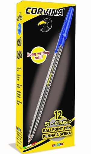 CORVINA 51-Classic BALLPOINT, 2 ks, modrá