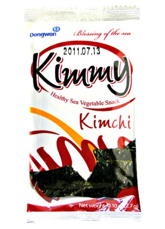 Príkrmy z morských rias Kimmy Kimchi 2,7g - Dongwon Yangban - Kórea