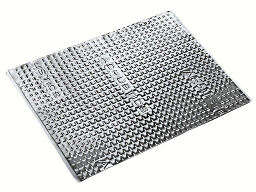 BUTYL ROHOŽ, tlmenie ALUBUTYL 2mm 1 ks. 37x50cm - CTK Acoustics 2.0