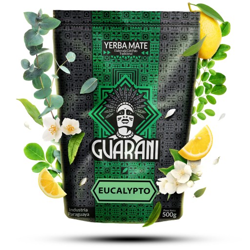 Yerba Mate Guarani eukalyptus 500g 0,5kg eukalyptus