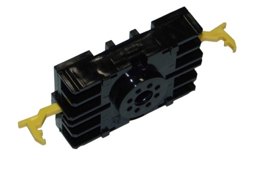 Základňa, zásuvka pre DIN 8 PIN regulátor, ANLY 250V 6A zámková lišta