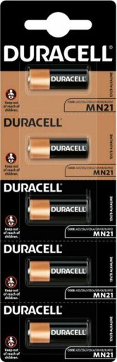 5x BATÉRIA 12V DURACELL A23 23A K23A MN21 1028 BL5